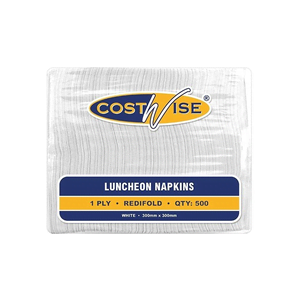1 Ply Redifold Luncheon Napkins - 500/PKT
