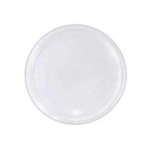 Clear Flat Round Lid - 50/SLV