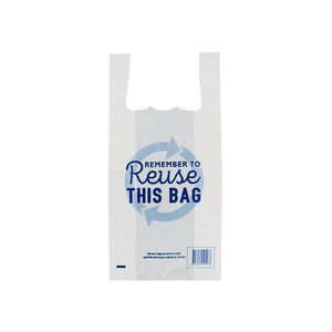 Medium printed reusable singlet bag - 1000/CTN