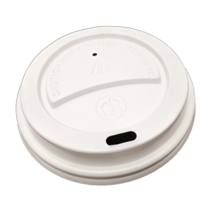 Coffee Fans White Coffee Cup Lid - 100/SLV