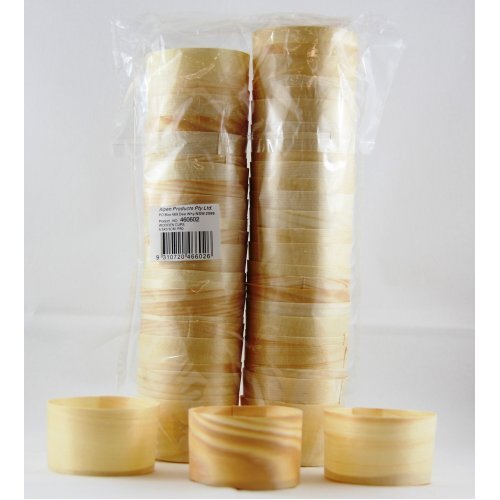 Wooden Cups 5.5x3.5cm Pack 50 - 50/Pack