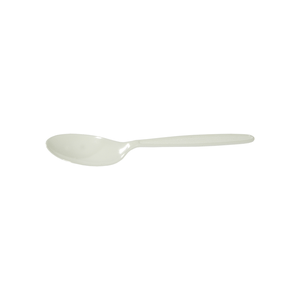 Plastic Tea Spoon White - 100/SLV