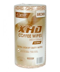 Brown Wipes on Roll - ROLL1 X 4