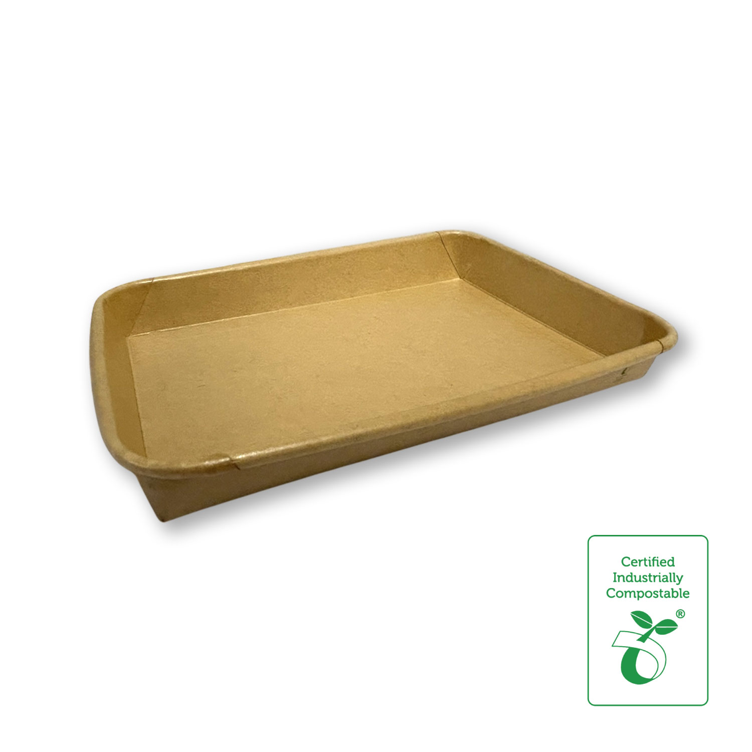 Compostable Paper Sushi Tray Size 6 - XL - 50/SLV
