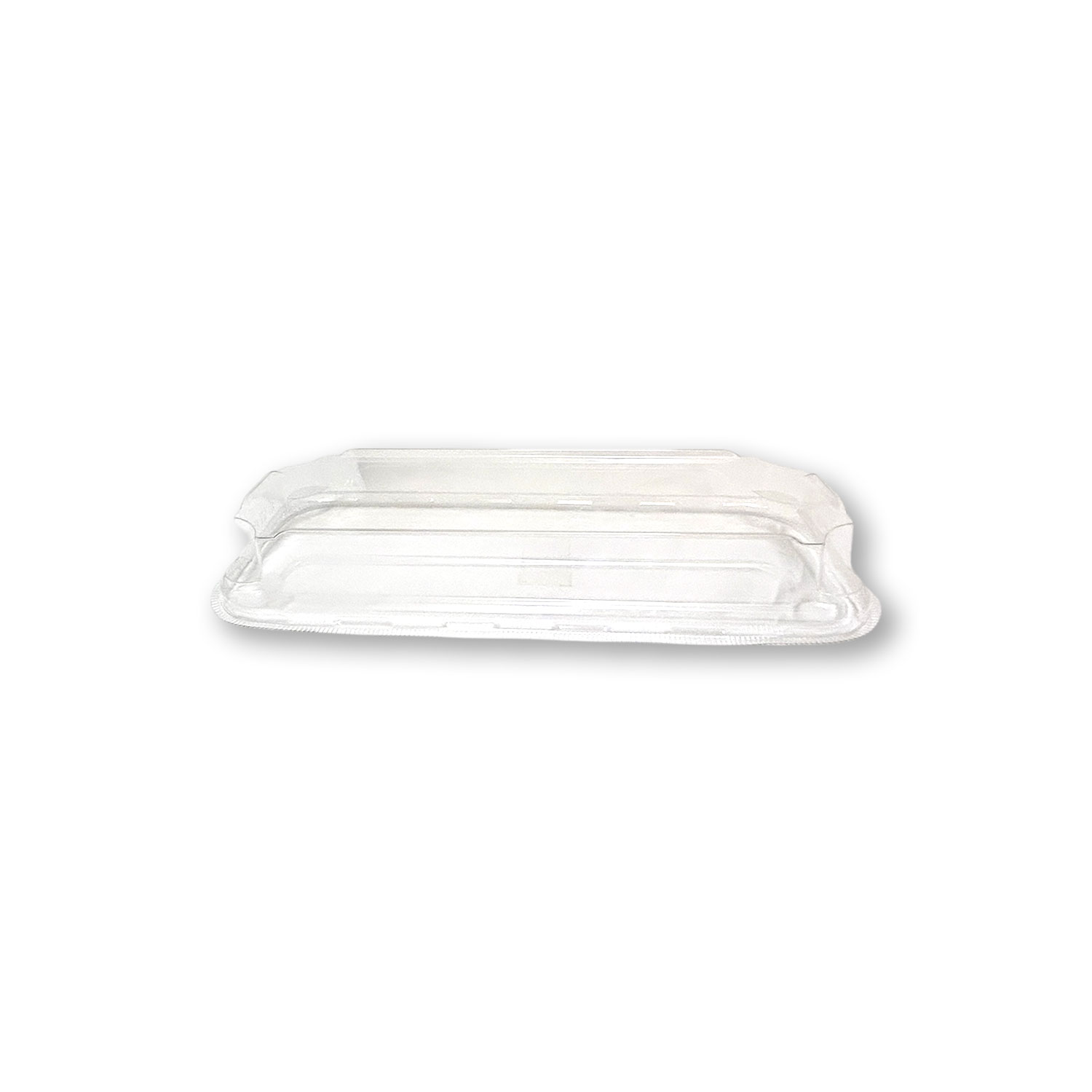 PET Lid for Paper Sushi Tray Size 4 - Long - 50/SLV x 8