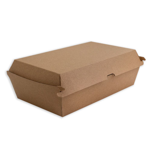 Large Paper Board Fish Box - 25/SLV x 6
