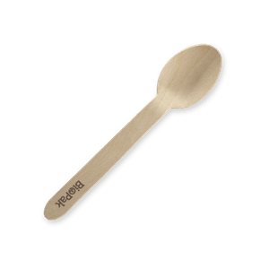 16cm spoon FSC 100 wood - SLV100 X 10
