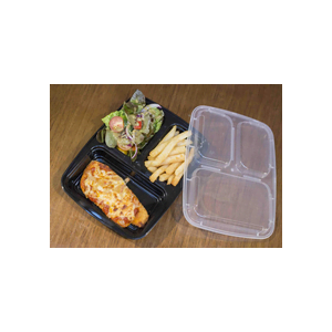 Microwavable Containers Black