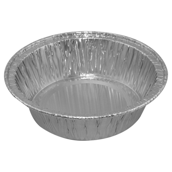 Small shallow pie foil container 136 ml - 125/SLV X 8